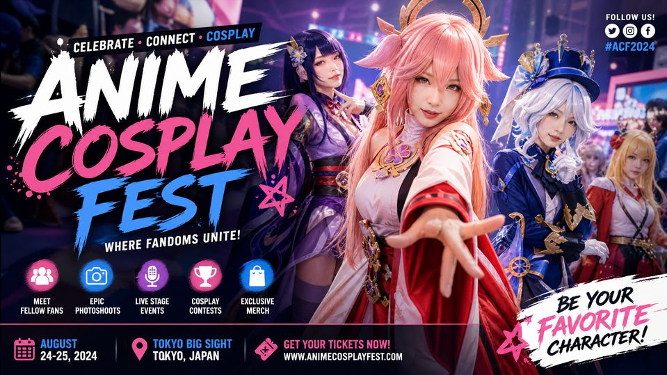 小小绘Cosplay动漫展示